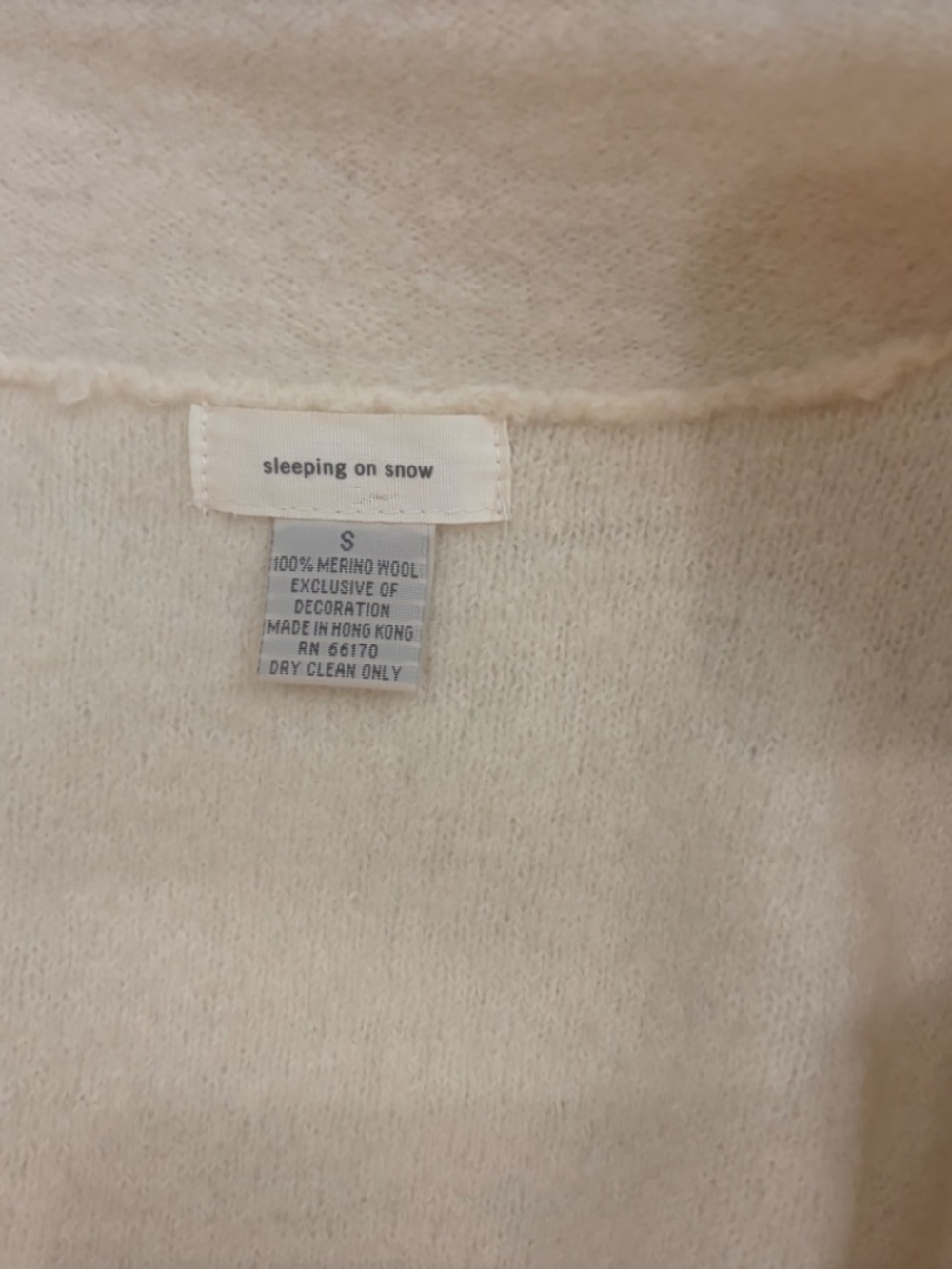 Luxury Lightweight Intricate detailing "Sleeping On Snow" Blazer S - Picture 4 of 13